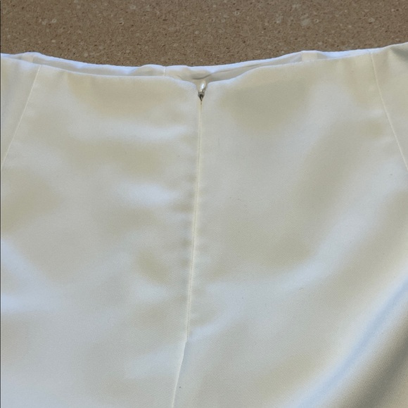 Alex Marie Elegant Ivory Wide Leg Pants - Picture 7 of 10